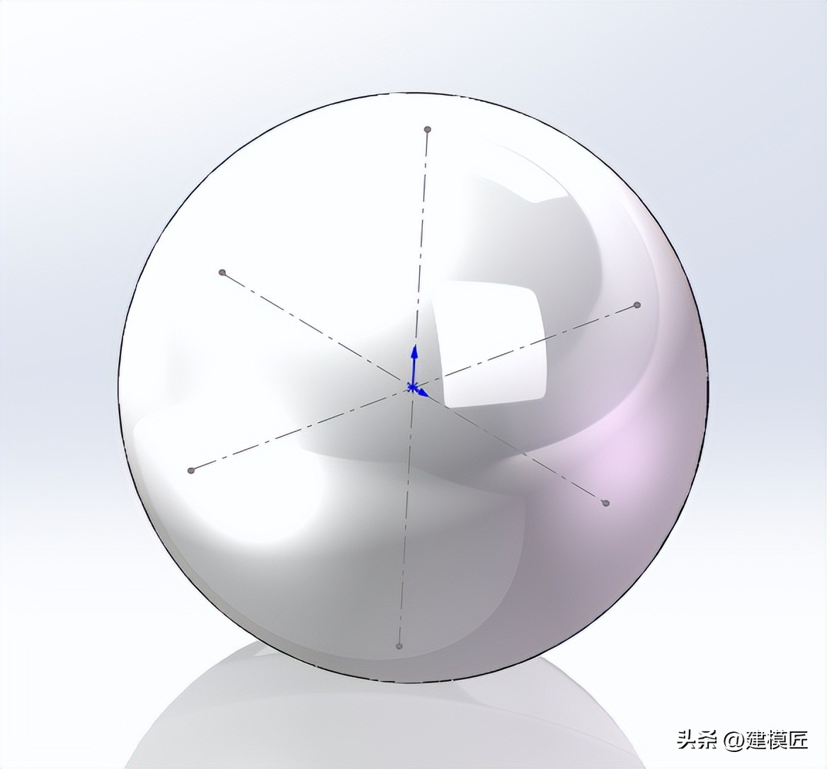 足球怎么画一步一步教（用Solidworks画一个世界杯足球，曲面命令很好用）