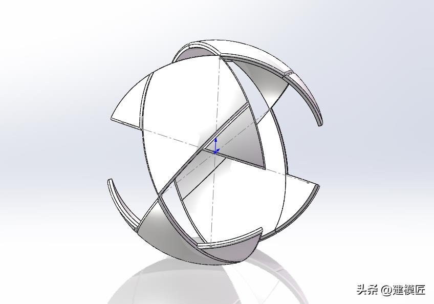 足球怎么画一步一步教（用Solidworks画一个世界杯足球，曲面命令很好用）