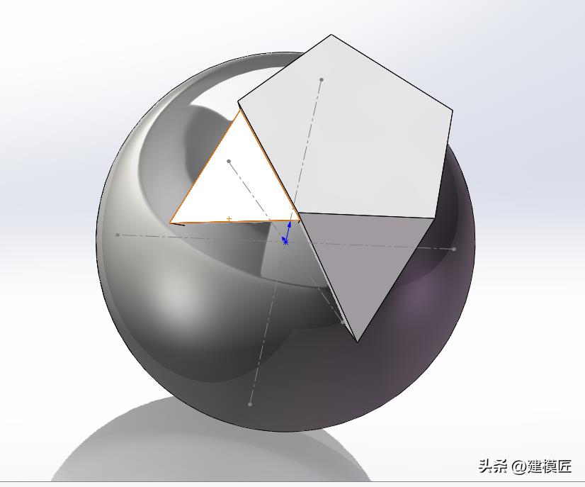 足球怎么画一步一步教（用Solidworks画一个世界杯足球，曲面命令很好用）