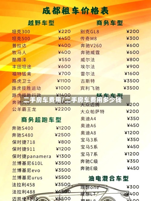 二手房车费用/二手房车费用多少钱