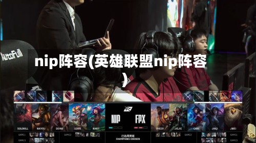 nip阵容(英雄联盟nip阵容)