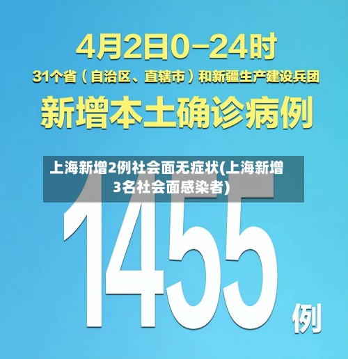 上海新增2例社会面无症状(上海新增3名社会面感染者)-第2张图片