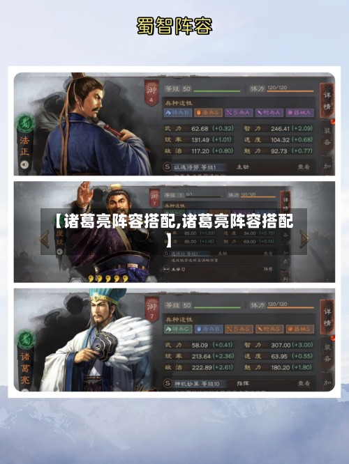 【诸葛亮阵容搭配,诸葛亮阵容搭配】-第3张图片