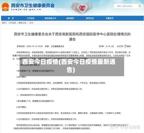 西安今日疫情(西安今日疫情最新通告)-第2张图片