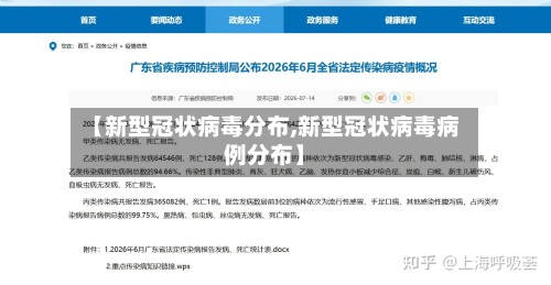 【新型冠状病毒分布,新型冠状病毒病例分布】-第3张图片