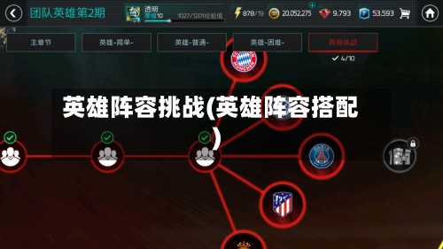 英雄阵容挑战(英雄阵容搭配)-第2张图片