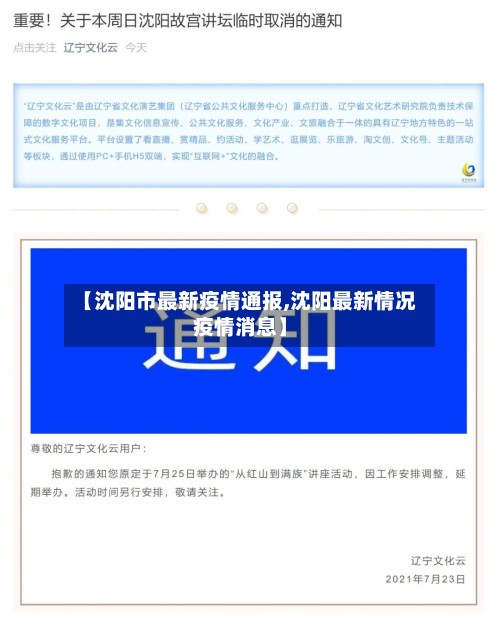 【沈阳市最新疫情通报,沈阳最新情况疫情消息】-第2张图片
