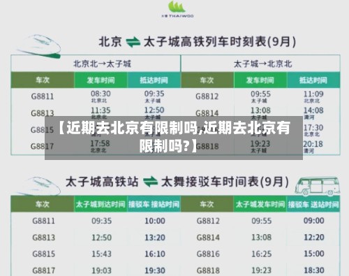 【近期去北京有限制吗,近期去北京有限制吗?】-第2张图片