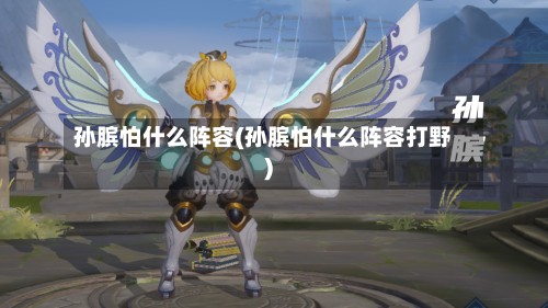 孙膑怕什么阵容(孙膑怕什么阵容打野)
