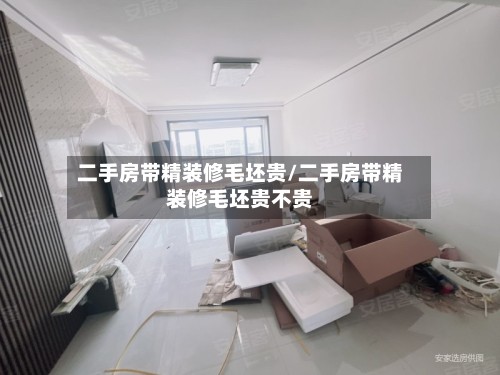 二手房带精装修毛坯贵/二手房带精装修毛坯贵不贵-第3张图片