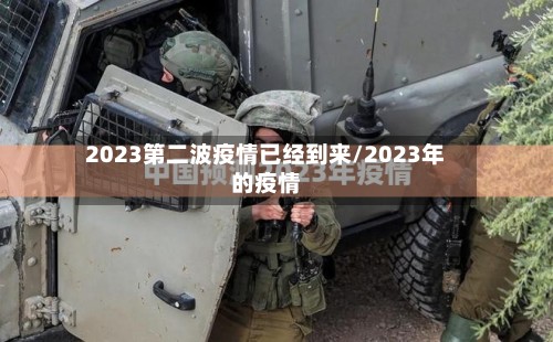 2023第二波疫情已经到来/2023年的疫情-第2张图片
