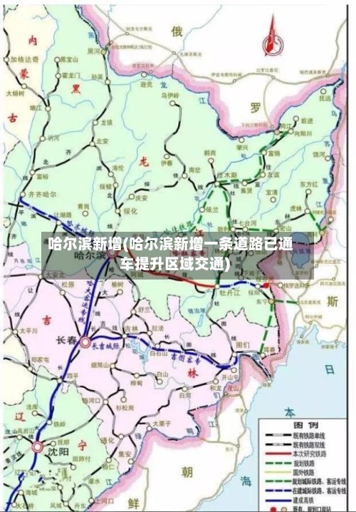 哈尔滨新增(哈尔滨新增一条道路已通车提升区域交通)-第2张图片