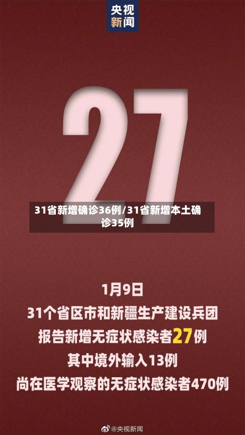 31省新增确诊36例/31省新增本土确诊35例-第2张图片
