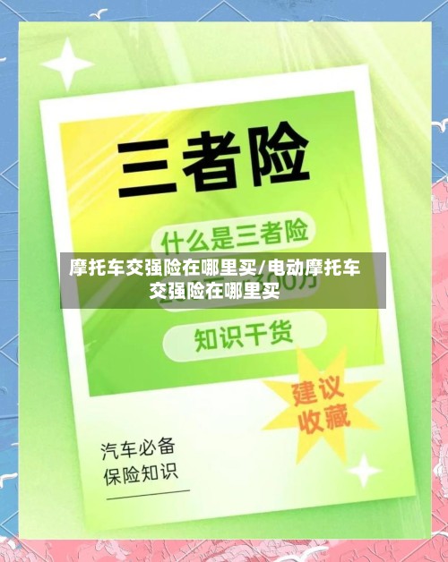 摩托车交强险在哪里买/电动摩托车交强险在哪里买-第2张图片