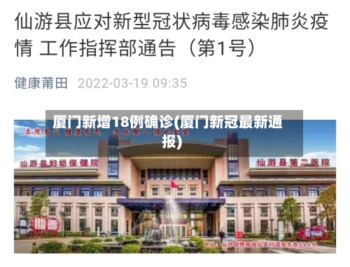厦门新增18例确诊(厦门新冠最新通报)