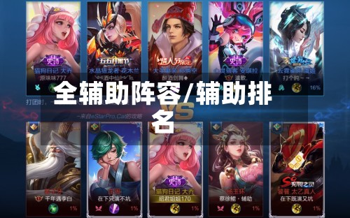 全辅助阵容/辅助排名-第2张图片