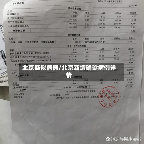 北京疑似病例/北京新增确诊病例详情-第2张图片