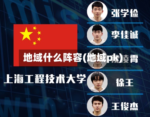 地域什么阵容(地域pk)