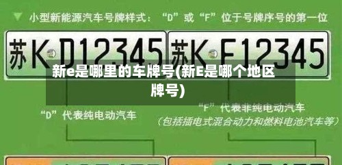 新e是哪里的车牌号(新E是哪个地区牌号)-第2张图片