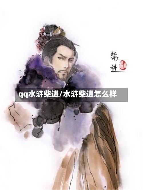 qq水浒柴进/水浒柴进怎么样-第3张图片