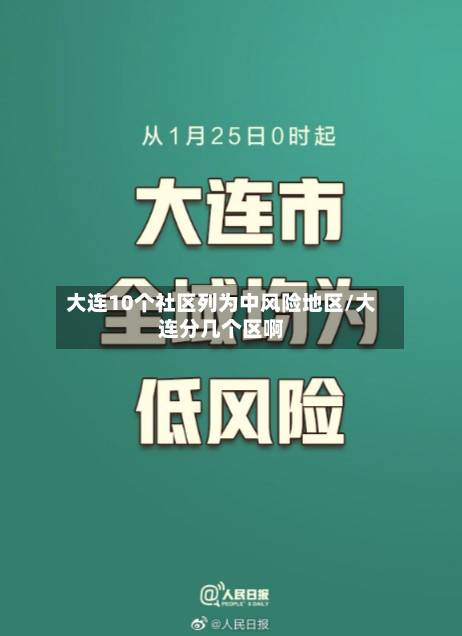 大连10个社区列为中风险地区/大连分几个区啊-第3张图片
