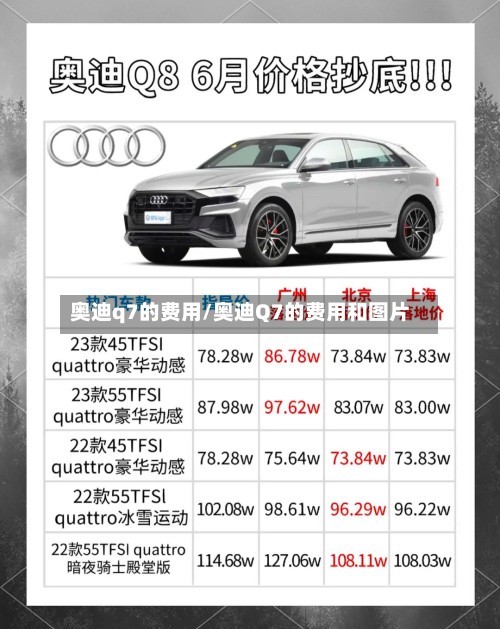 奥迪q7的费用/奥迪Q7的费用和图片-第2张图片