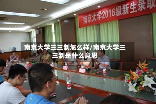 南京大学三三制怎么样/南京大学三三制是什么意思-第2张图片