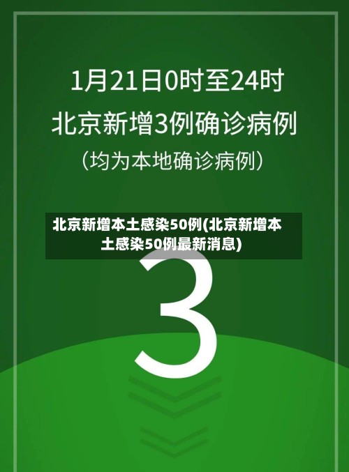 北京新增本土感染50例(北京新增本土感染50例最新消息)
