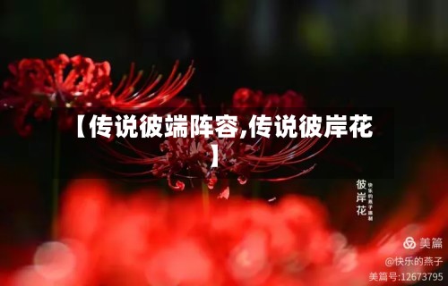 【传说彼端阵容,传说彼岸花】
