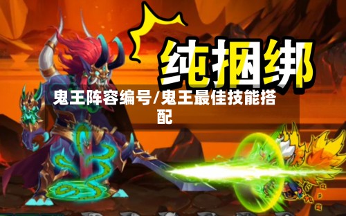 鬼王阵容编号/鬼王最佳技能搭配