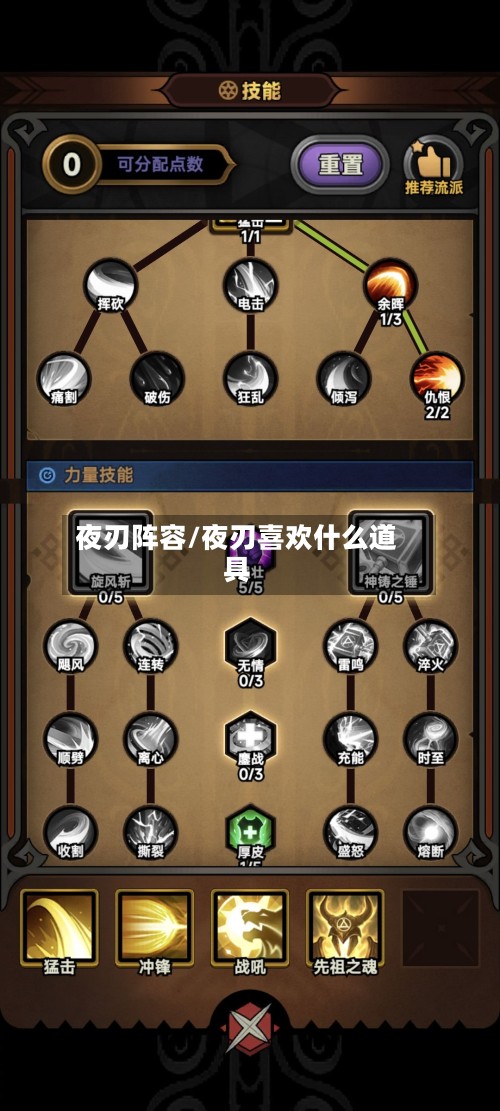 夜刃阵容/夜刃喜欢什么道具-第2张图片