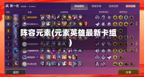 阵容元素(元素英雄最新卡组)-第2张图片