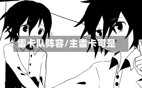 雷卡队阵容/主雷卡可是-第2张图片