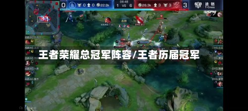 王者荣耀总冠军阵容/王者历届冠军