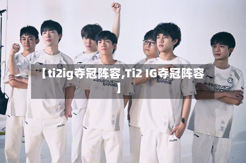 【ti2ig夺冠阵容,Ti2 IG夺冠阵容】
