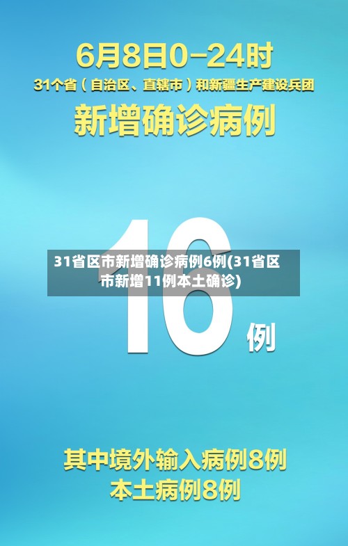 31省区市新增确诊病例6例(31省区市新增11例本土确诊)-第2张图片