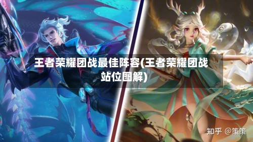 王者荣耀团战最佳阵容(王者荣耀团战站位图解)