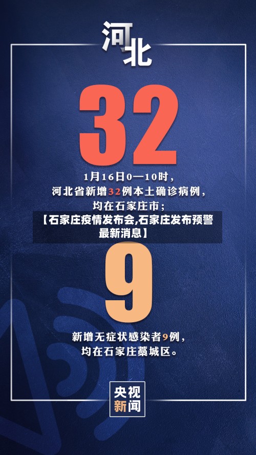 【石家庄疫情发布会,石家庄发布预警最新消息】