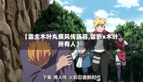 【雷主木叶丸疾风传阵容,雷影x木叶所有人】-第2张图片