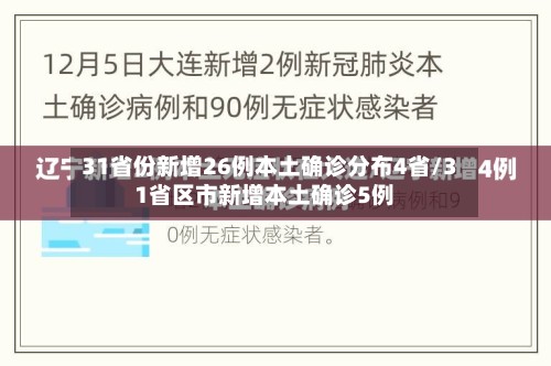 31省份新增26例本土确诊分布4省/31省区市新增本土确诊5例