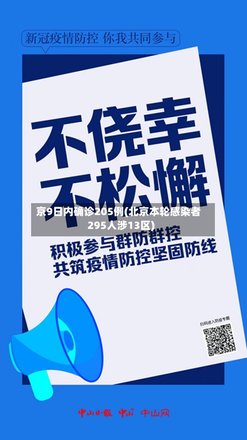 京9日内确诊205例(北京本轮感染者295人涉13区)