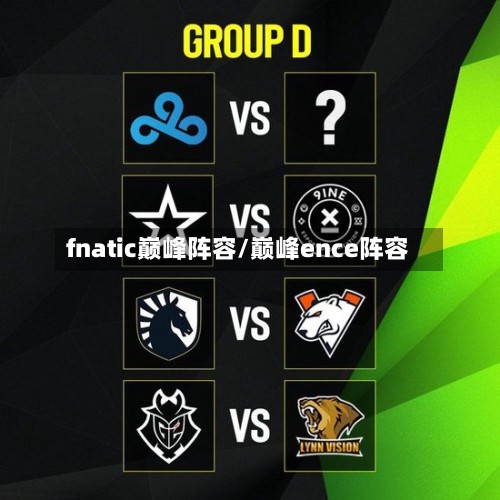 fnatic巅峰阵容/巅峰ence阵容