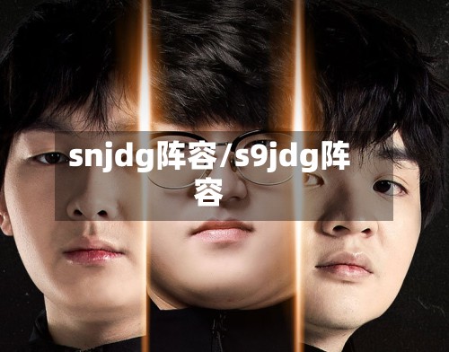 snjdg阵容/s9jdg阵容-第2张图片