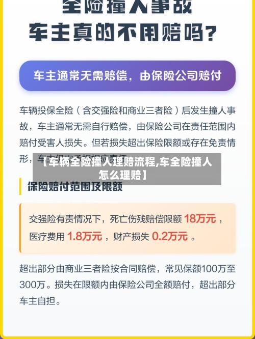 【车辆全险撞人理赔流程,车全险撞人怎么理赔】