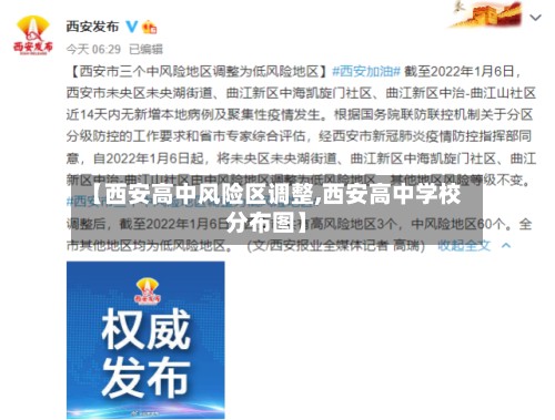 【西安高中风险区调整,西安高中学校分布图】