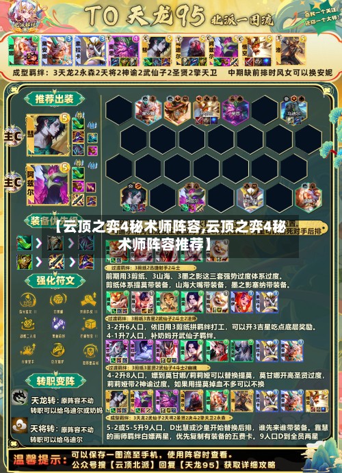 【云顶之弈4秘术师阵容,云顶之弈4秘术师阵容推荐】-第2张图片