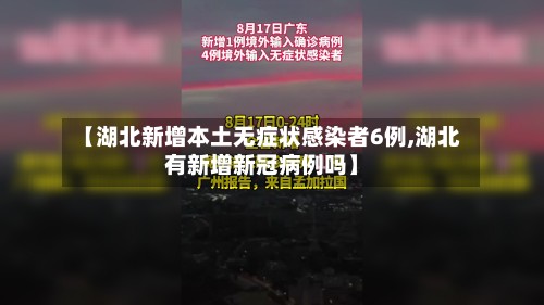 【湖北新增本土无症状感染者6例,湖北有新增新冠病例吗】