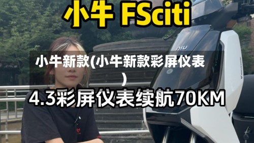 小牛新款(小牛新款彩屏仪表)-第2张图片
