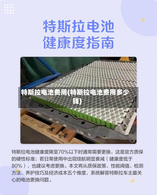 特斯拉电池费用(特斯拉电池费用多少钱)