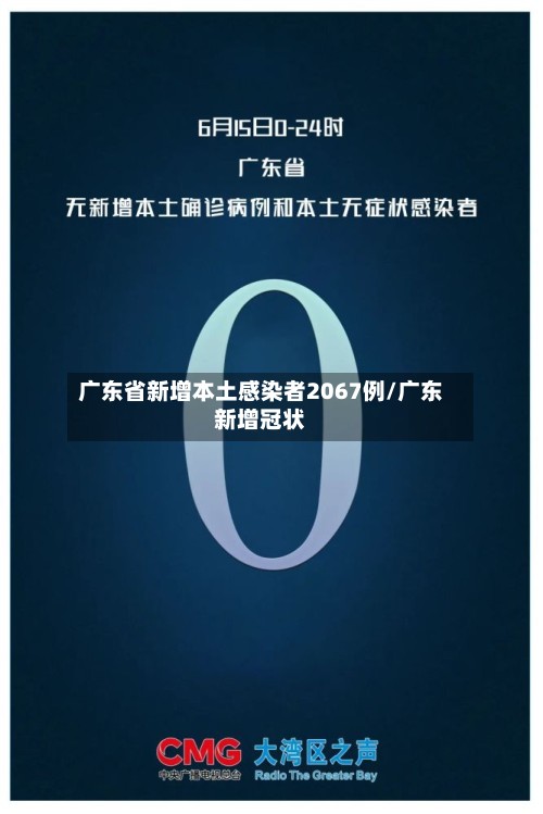 广东省新增本土感染者2067例/广东新增冠状-第3张图片